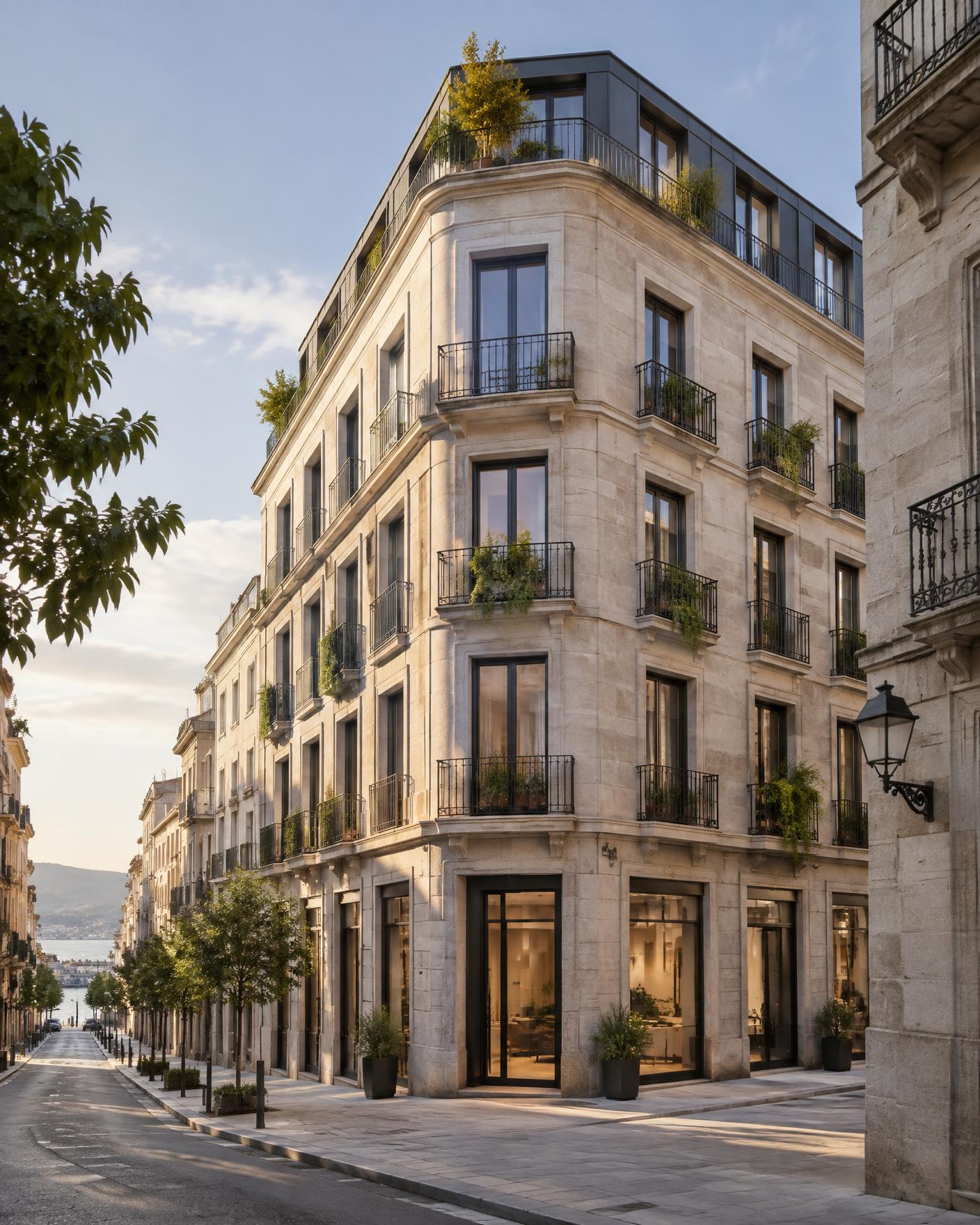 Edificio residencial reformado y gestionado en Vigo
